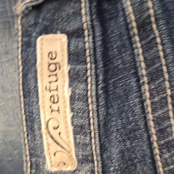 Refuge Runway By Everyday Boop Distressed Blue Jeans - Picture 5 of 8